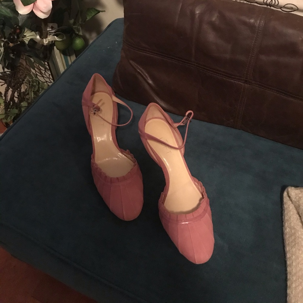 Ann Taylor Loft Pink Heels